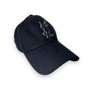 SOLD New YSL Saint Laurent New Era Collab Cap Black 9FORTY​​​​